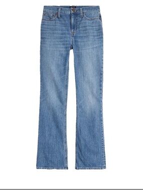 J. Crew Factory Mid Rise Crop Flare Jeans    All Day Stretch- 28
